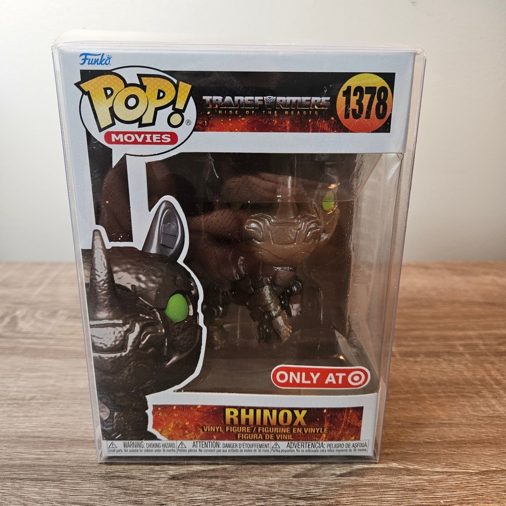 Funko Pop Transformers Rise of the Beasts Rhinox 1378 Target Exclusive New